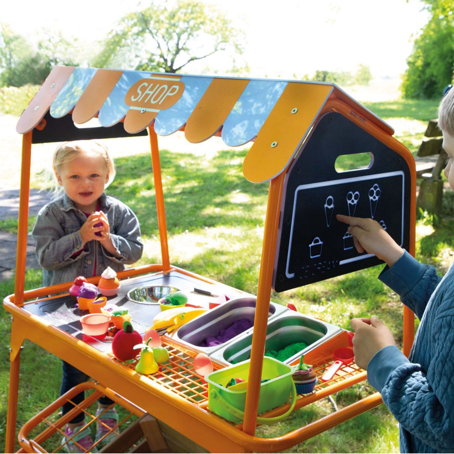 Ice Cream & Shop | Outdoor Pretend Play Toy For Kids