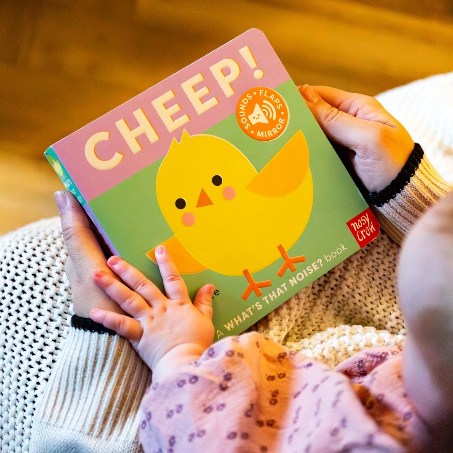 What's That Noise? Cheep! | Board Book | Interactive Children's Book