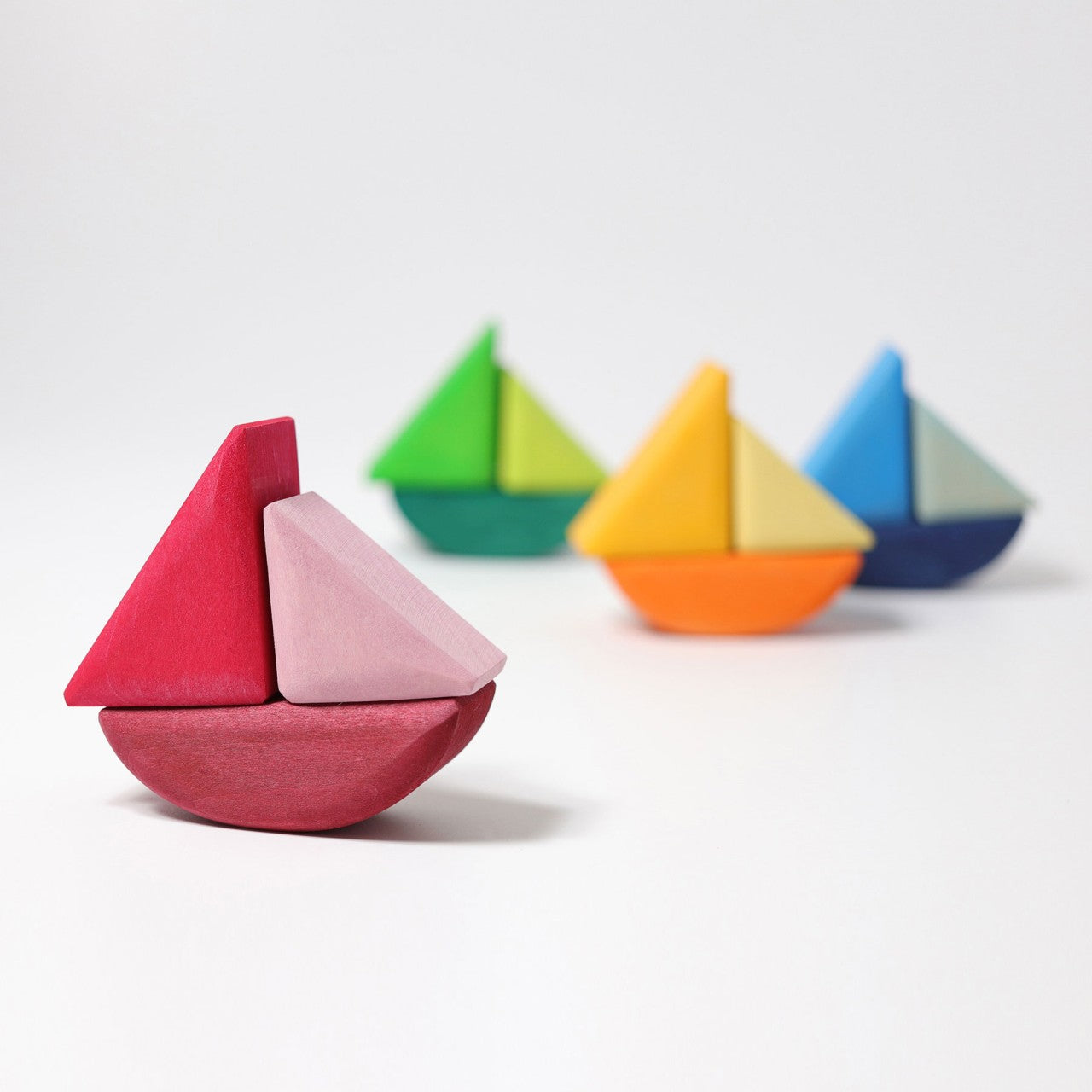 Rolling Boats | Wooden Imaginative Play Toys