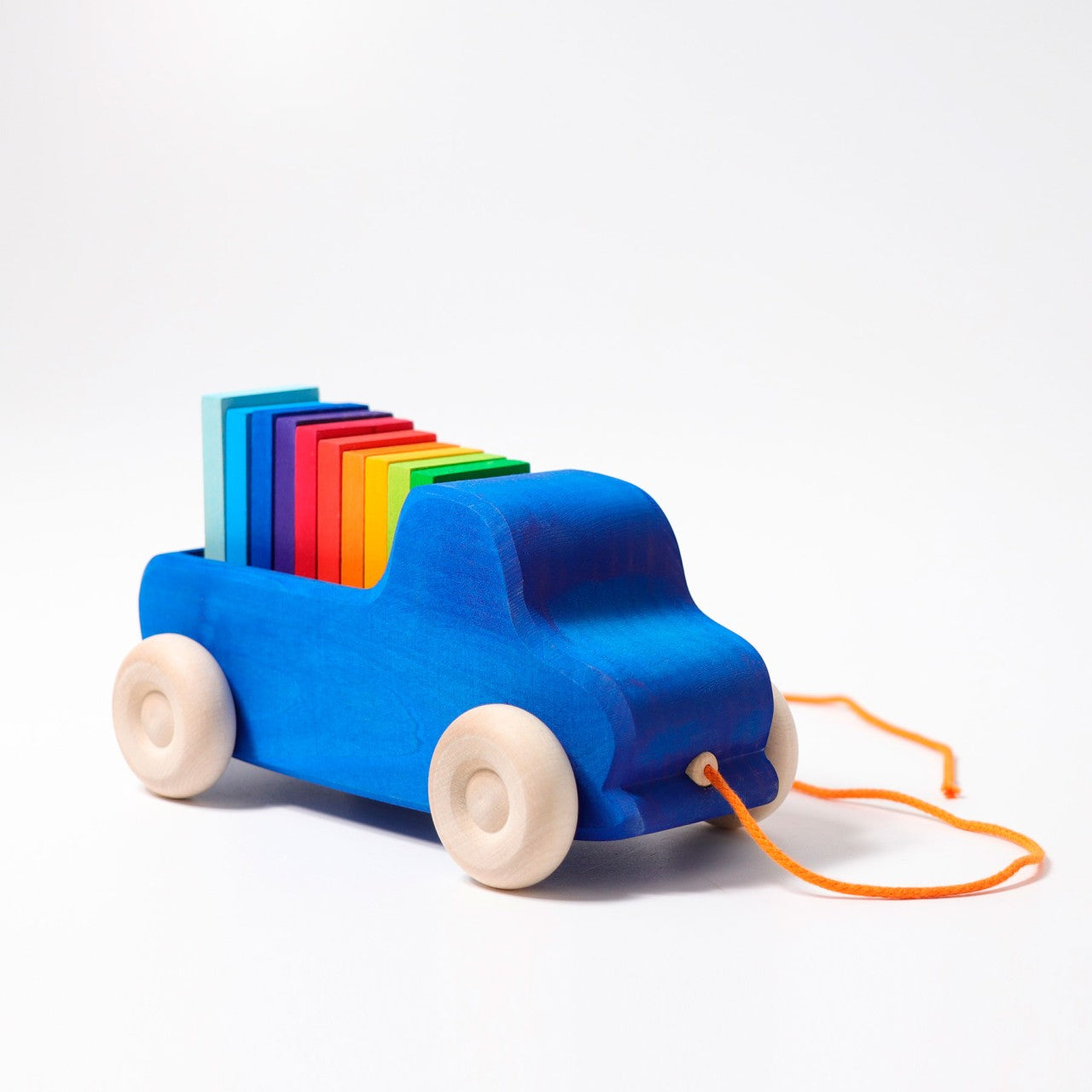 Blue Pull Along Truck | Toddler Activity Toy