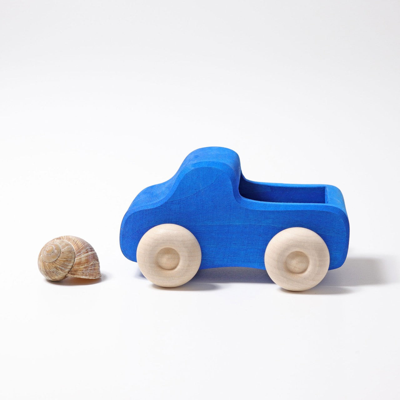 Blue Small Toy Truck | Wooden Imaginative Play Toys