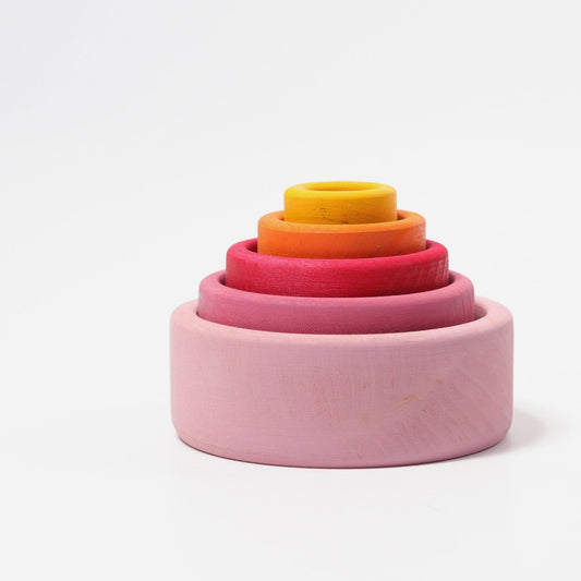 Lollipop Wooden Bowl Set | Wooden Toys for Kids | Toddler Activity Toy