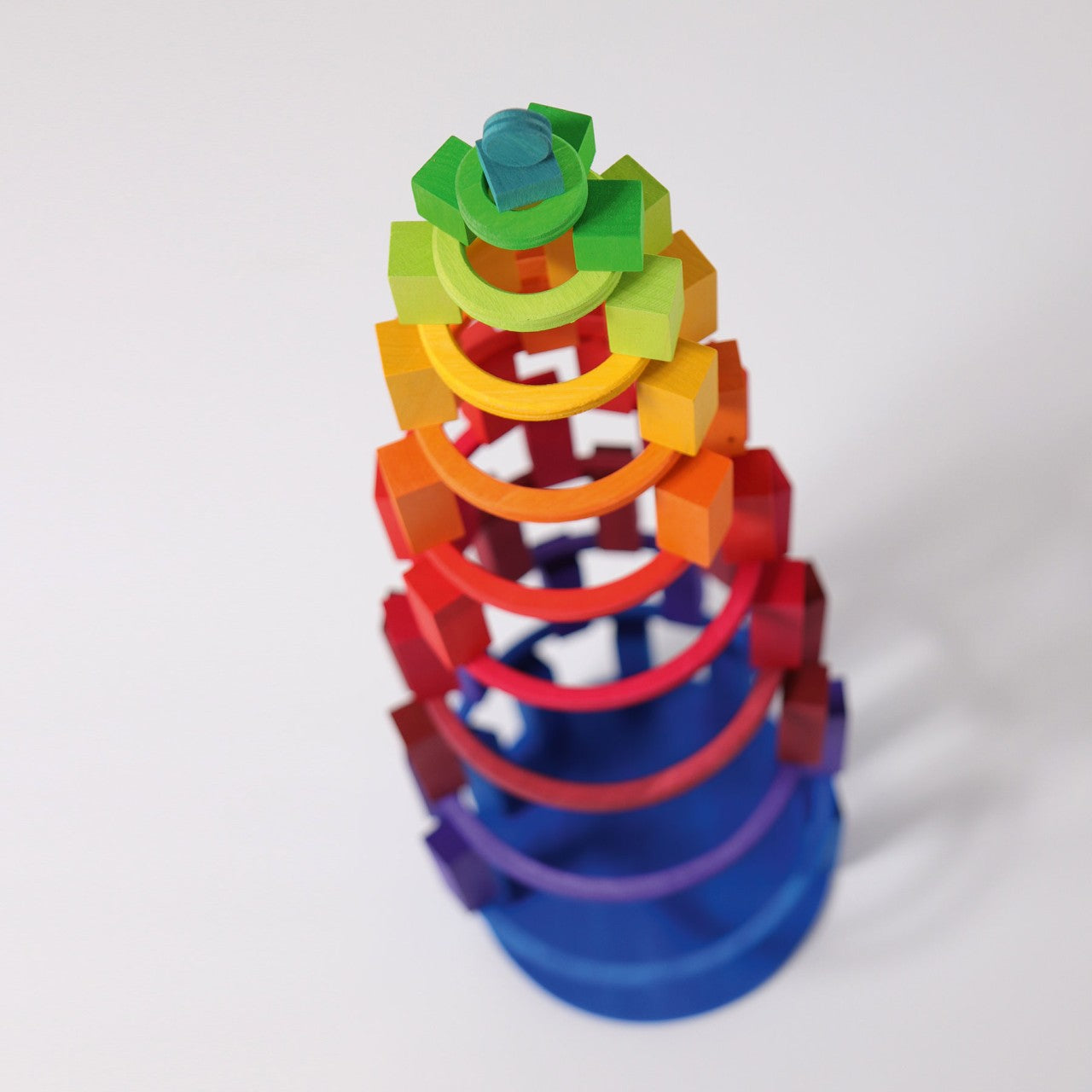 Concentric Circles and Rings | 20 Pieces | Wooden Toys for Kids | Open-Ended Play