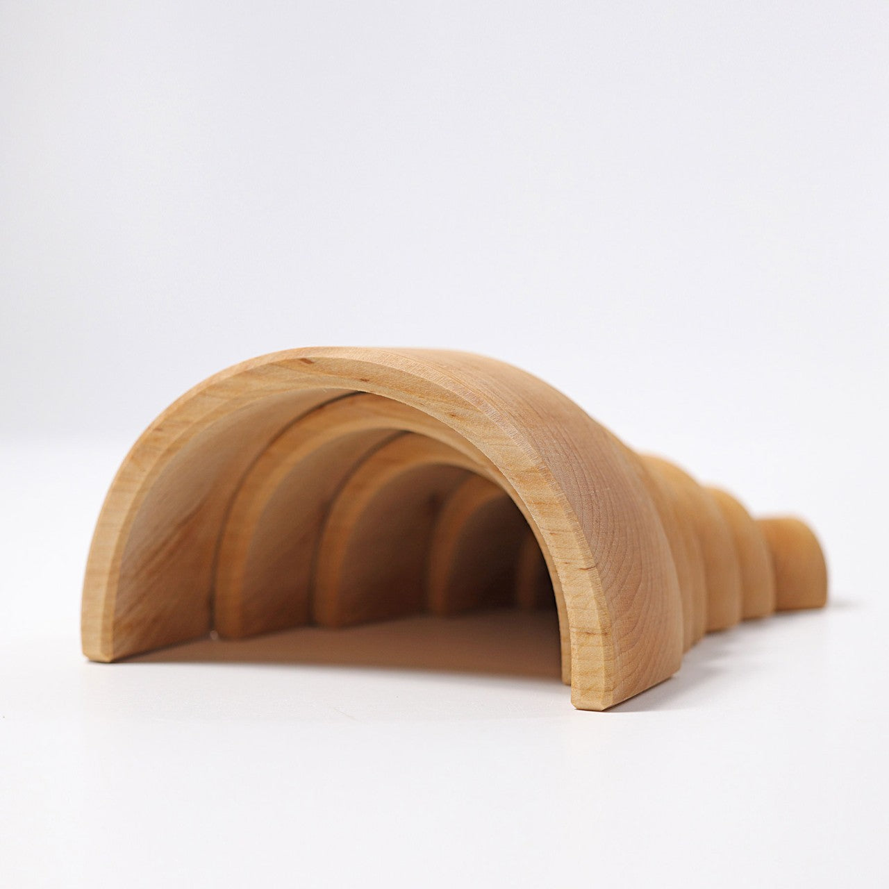 Natural Rainbow | 6 Pieces | Wooden Toys for Kids | Open-Ended Play