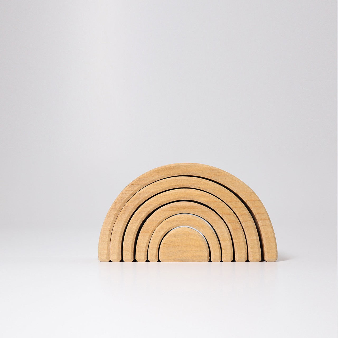 Natural Rainbow | 6 Pieces | Wooden Toys for Kids | Open-Ended Play