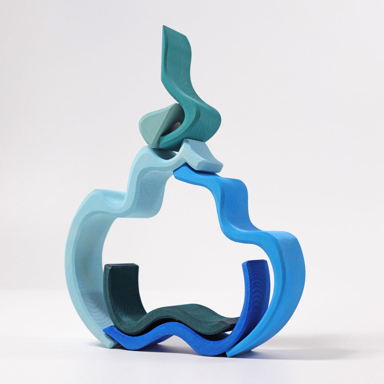 WaterWaves | 6 Pieces | Wooden Toys for Kids | Open-Ended Play