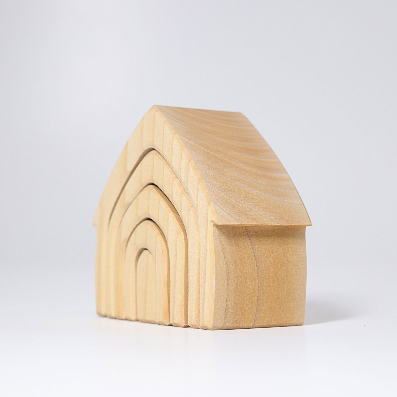 Natural House | 5 Pieces | Wooden Toys for Kids | Open-Ended Play