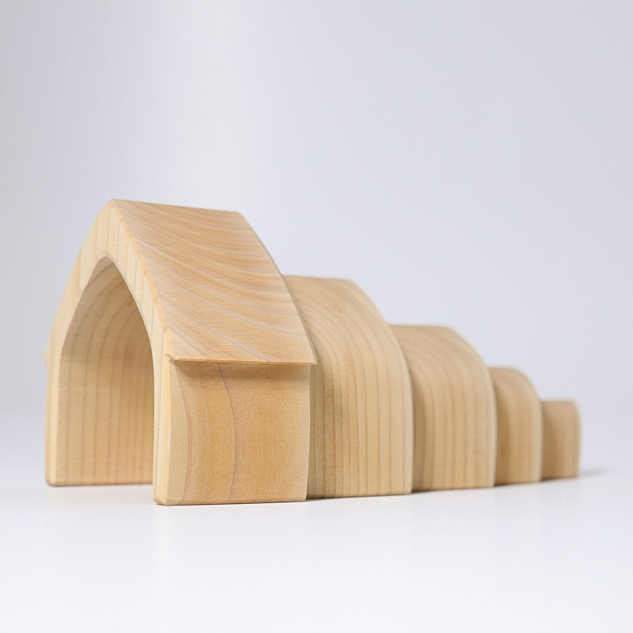 Natural House | 5 Pieces | Wooden Toys for Kids | Open-Ended Play