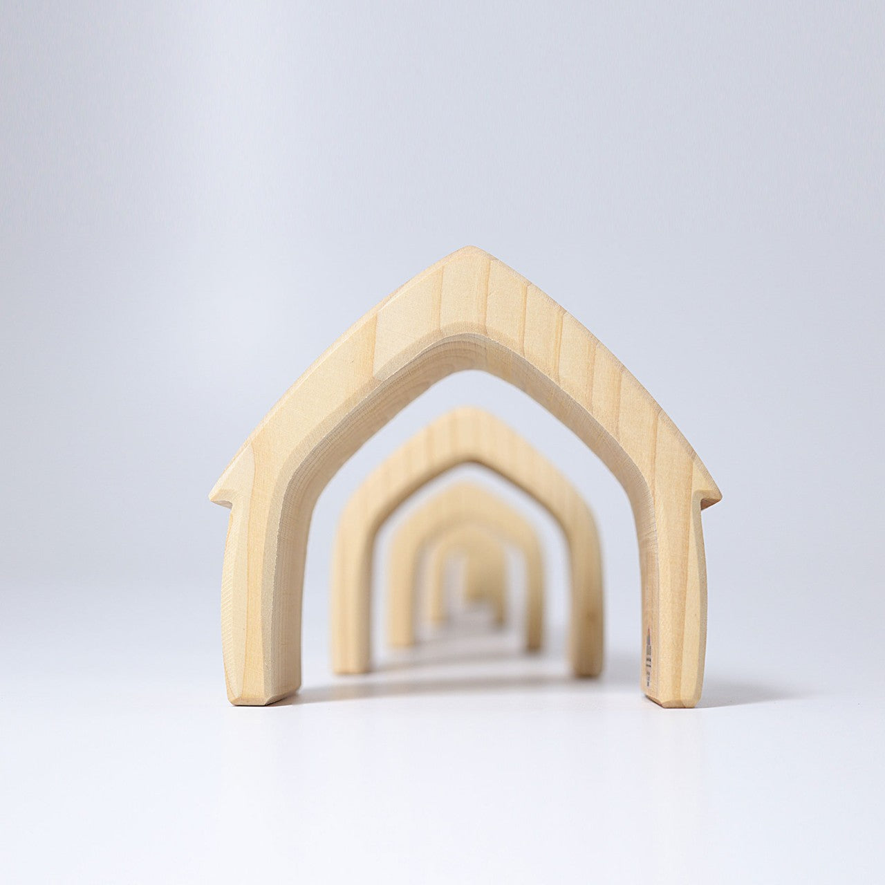 Natural House | 5 Pieces | Wooden Toys for Kids | Open-Ended Play