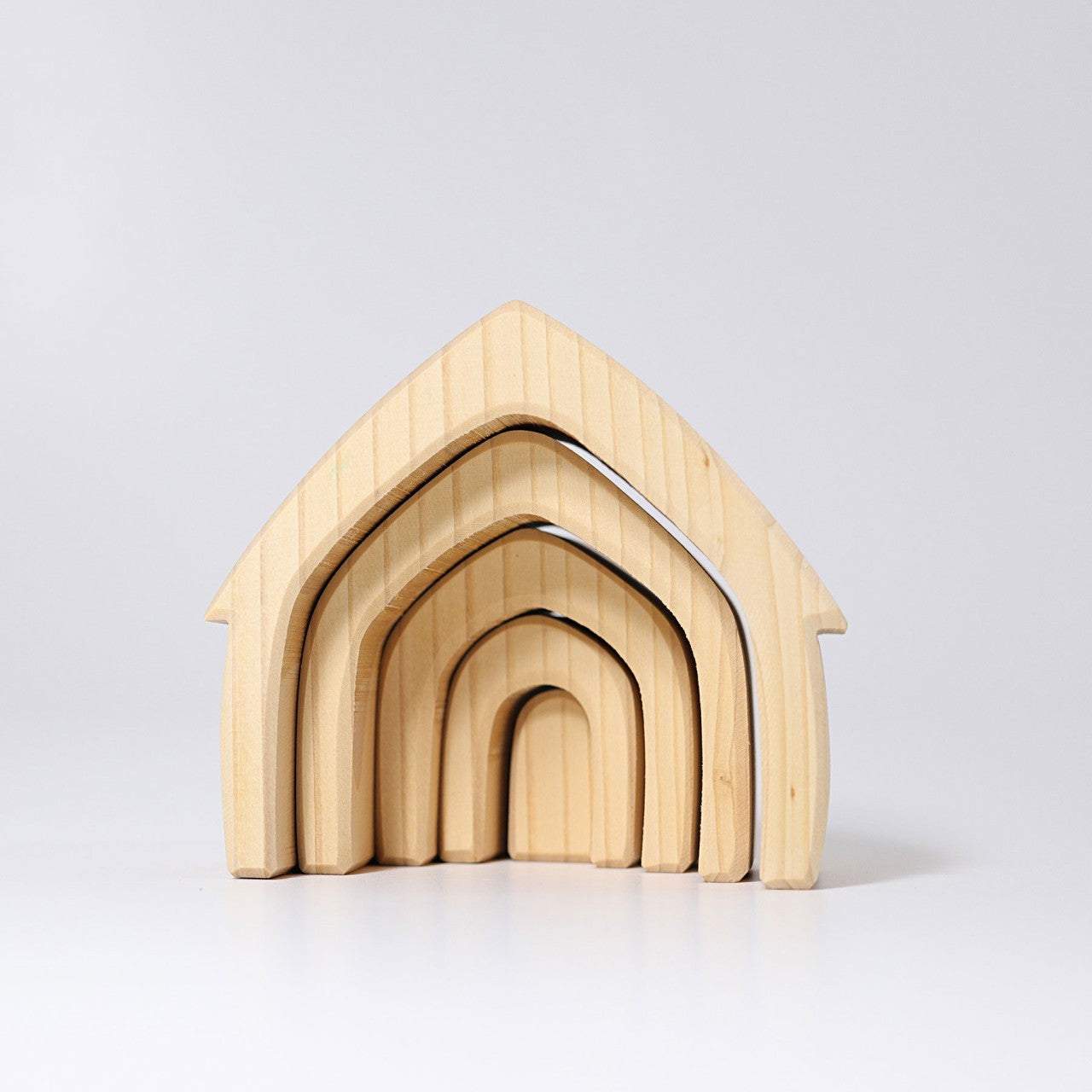 Natural House | 5 Pieces | Wooden Toys for Kids | Open-Ended Play