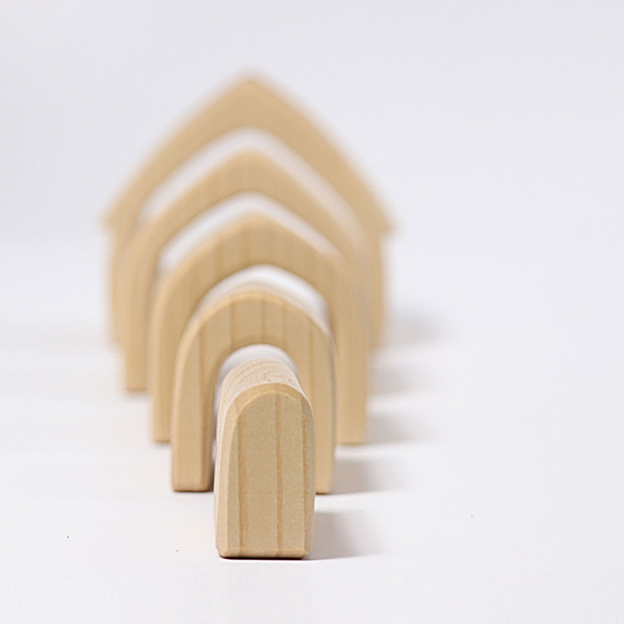 Natural House | 5 Pieces | Wooden Toys for Kids | Open-Ended Play