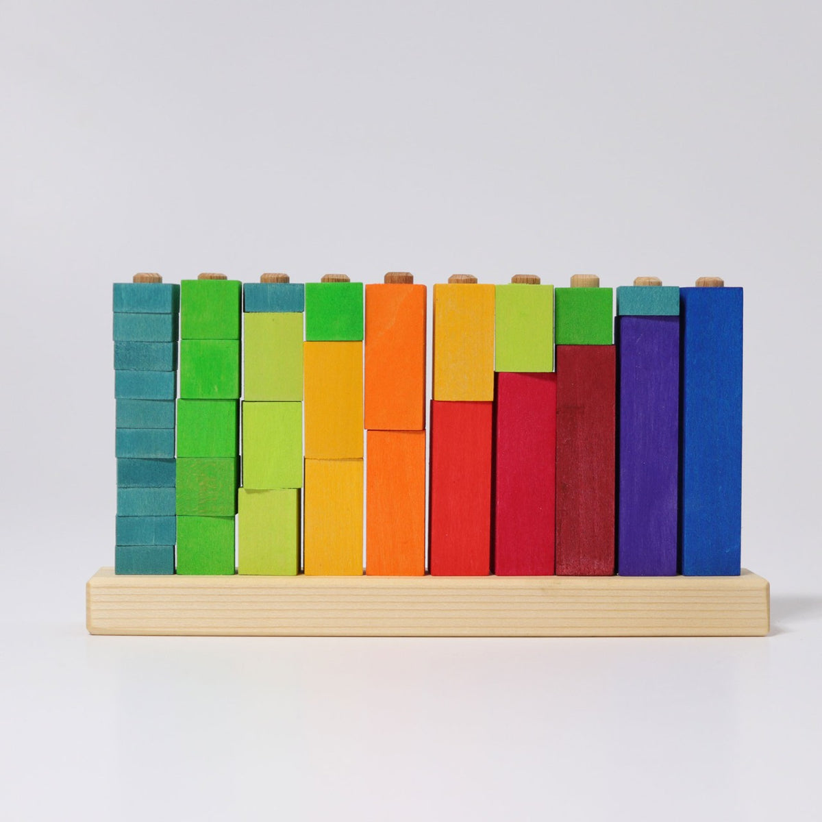 Math Stack Toy Counting Stack Game | Wooden Toys for Kids | Educational Toys ...