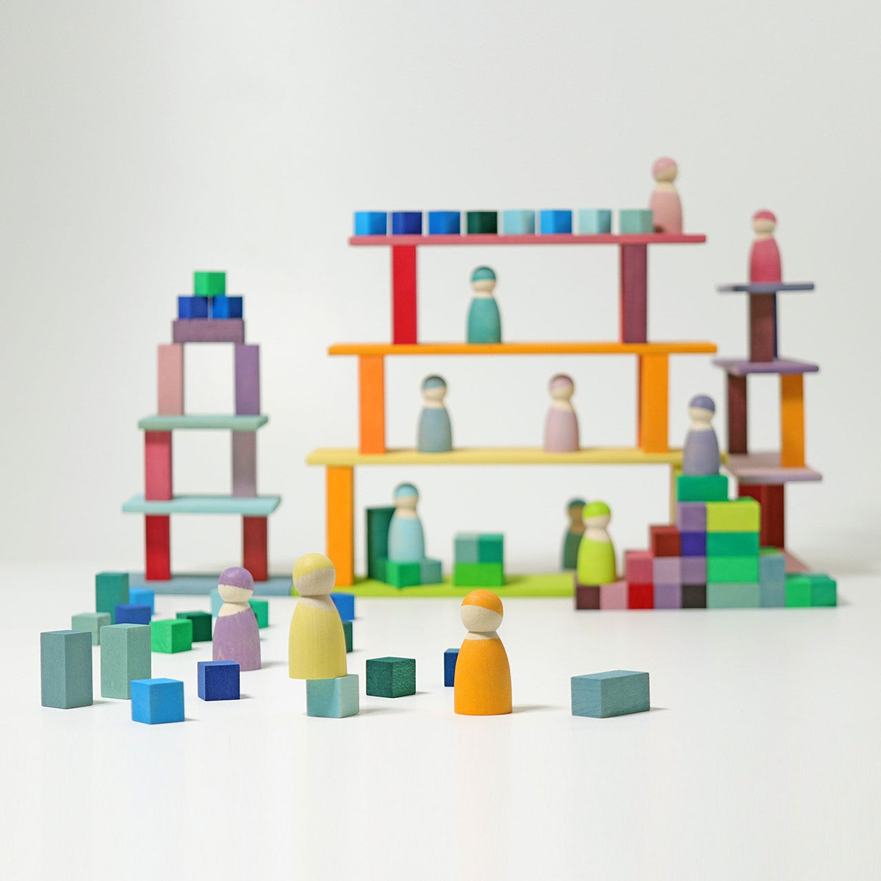 Leonardo Sticks | Building Set | Wooden Toys for Kids | Open-Ended Play