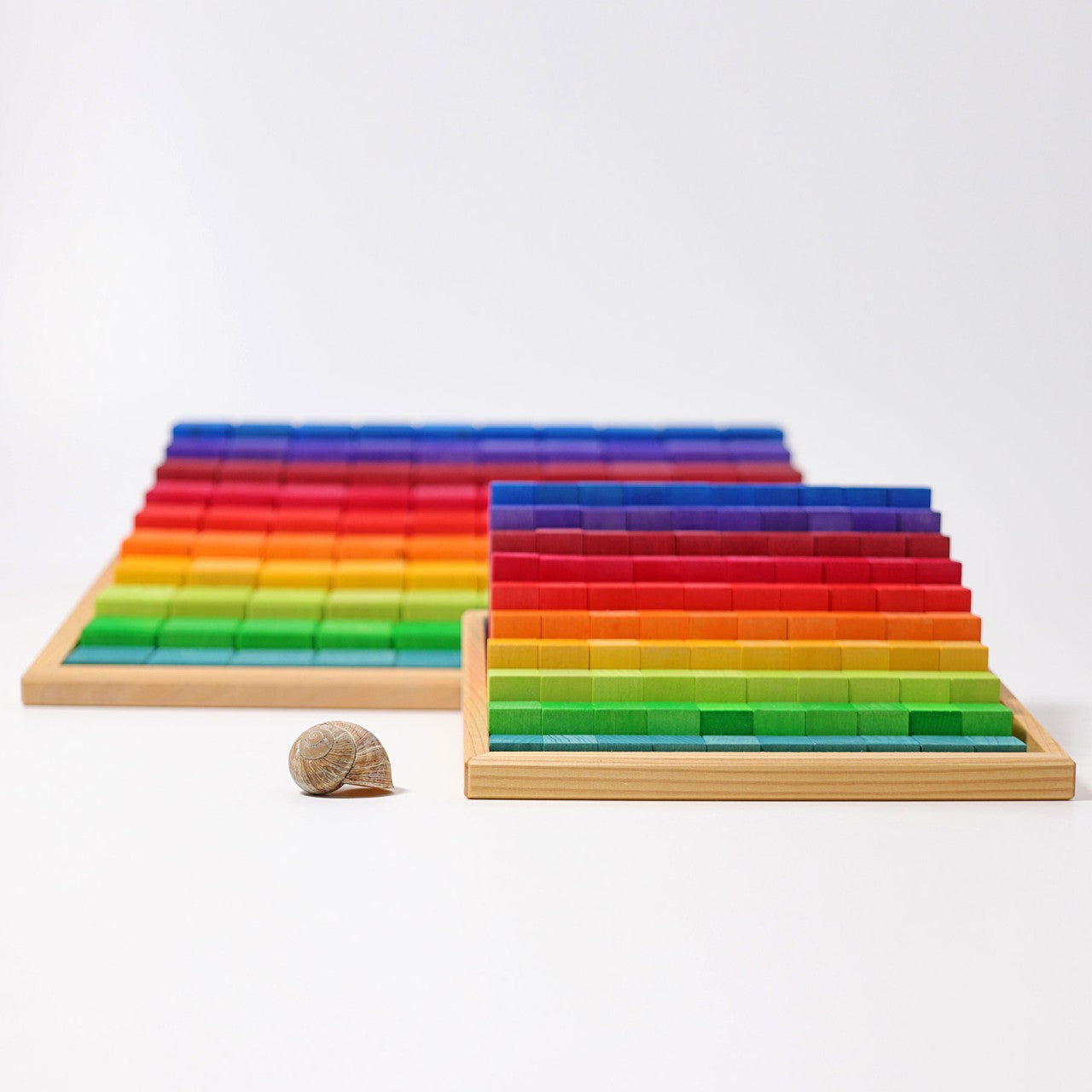 Small Stepped Counting Blocks | Building Set | Wooden Toys for Kids | Open-Ended Play