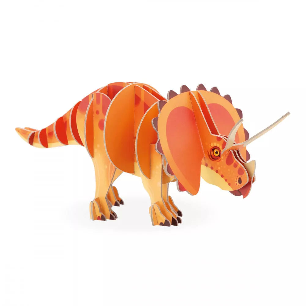 Triceratops 3D Puzzle | Puzzle For Kids