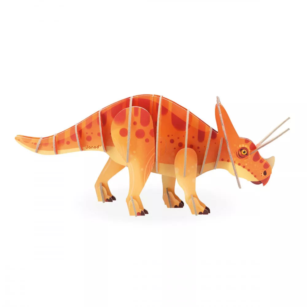 Triceratops 3D Puzzle | Puzzle For Kids