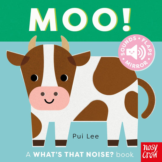 What's That Noise? Moo! | Board Book | Interactive Board Book for Babies & Toddlers