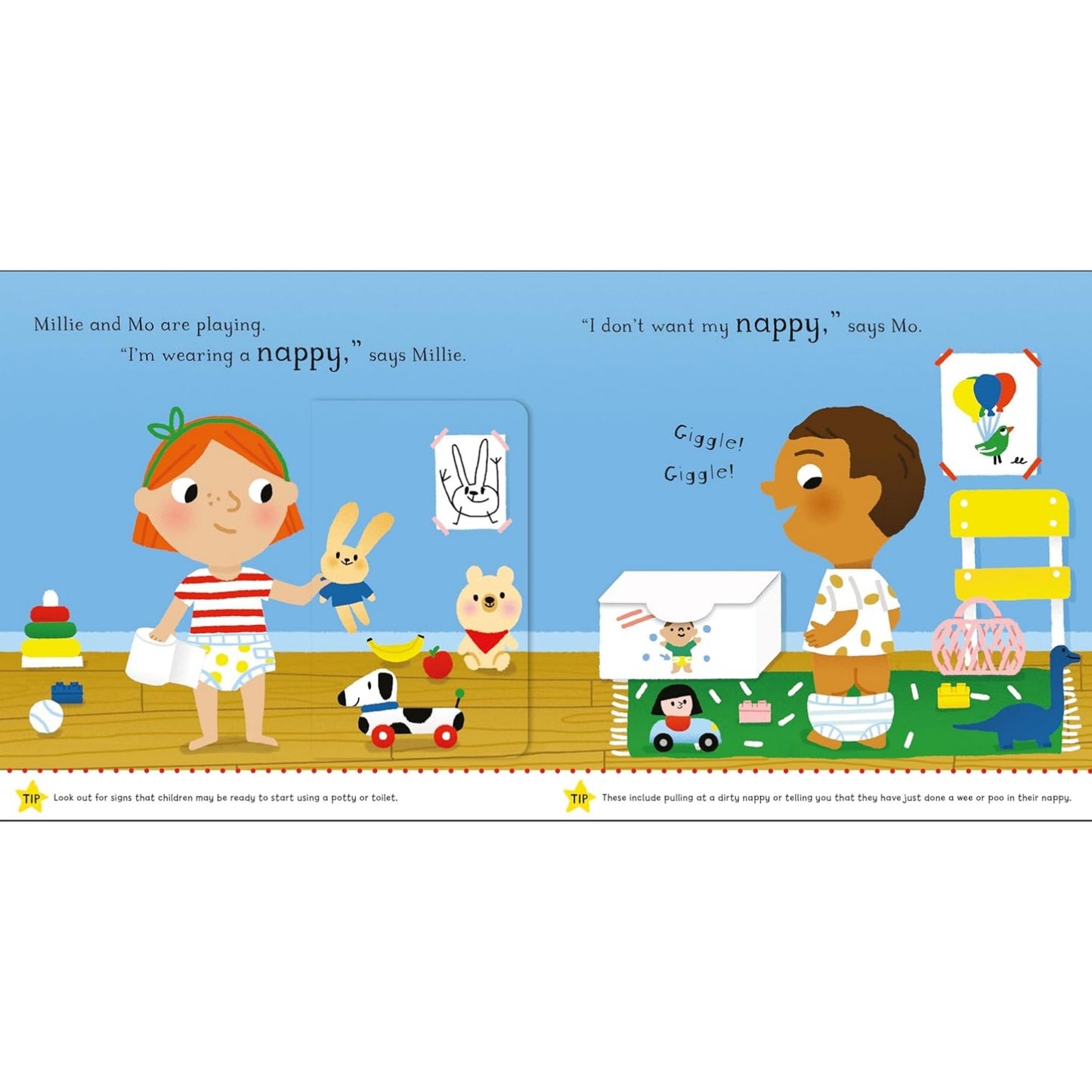 No More Nappies - A Potty-Training Book | Board Book