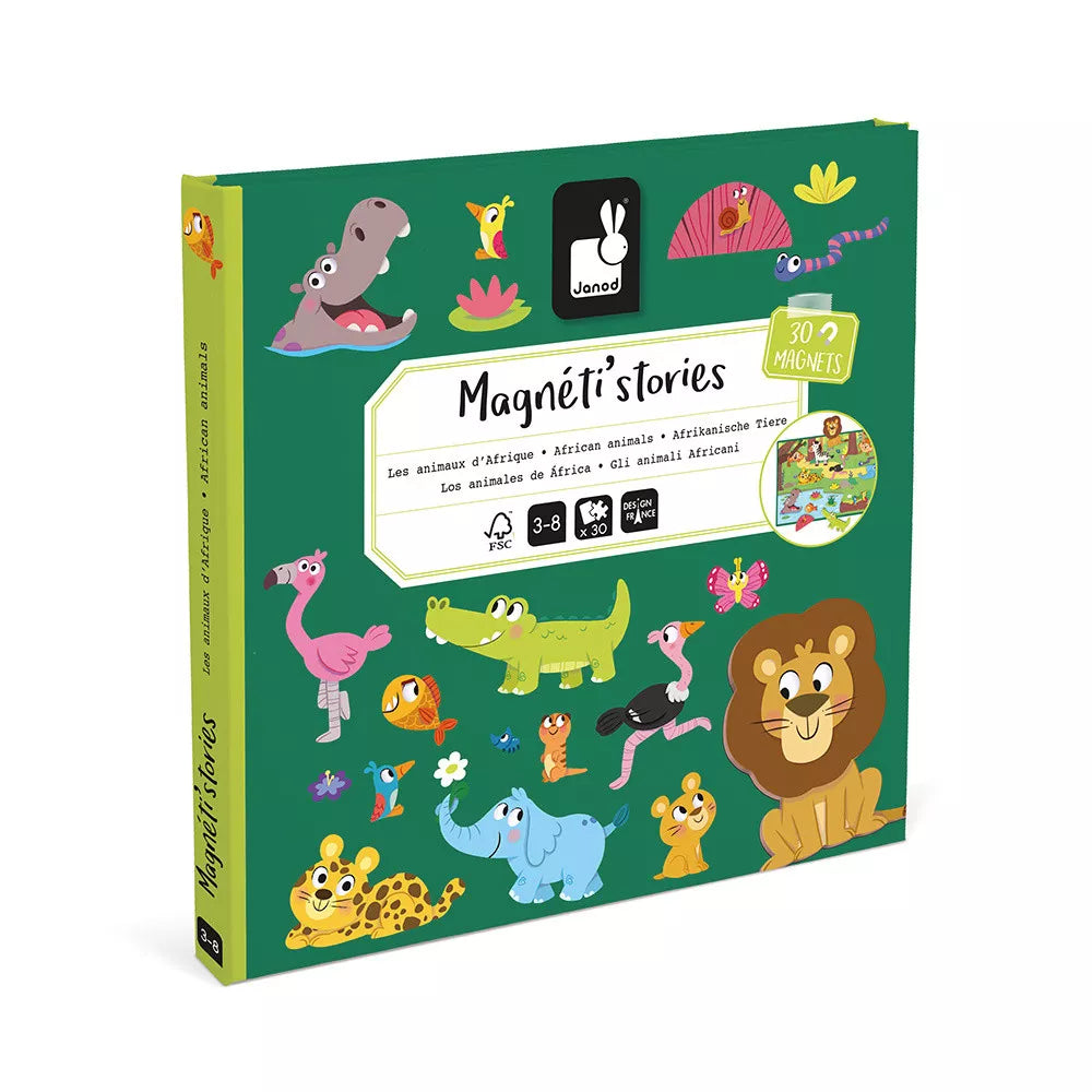 African Animals | Magnetistories | Educational Toy For Kids