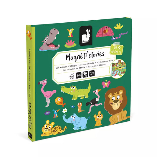 African Animals | Magnetistories | Educational Toy For Kids