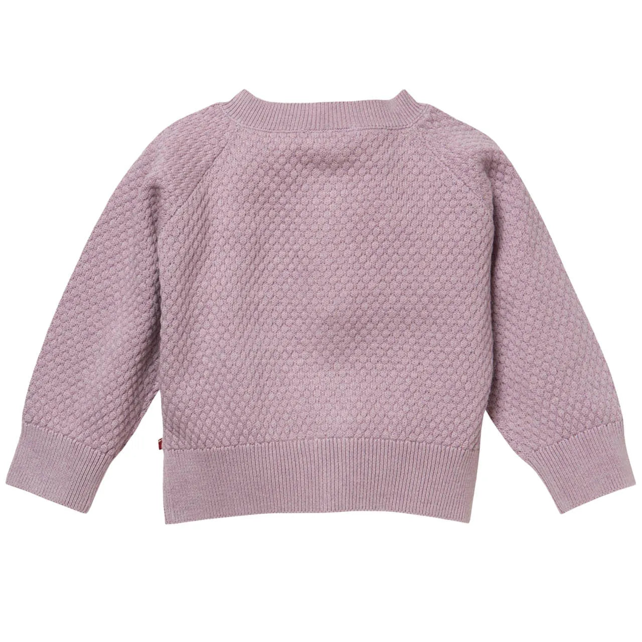 Lilac | Girls Knitted Cardigan | GOTS Organic Cotton