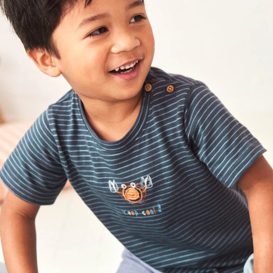 Keep Cool | Short Sleeve Kids Top | GOTS Organic Cotton