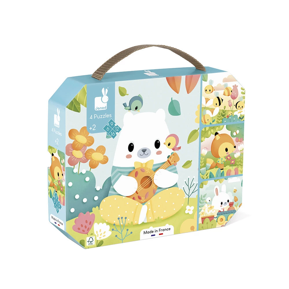 Pure Set of 4 Puzzles | Jigsaw Puzzle For Kids