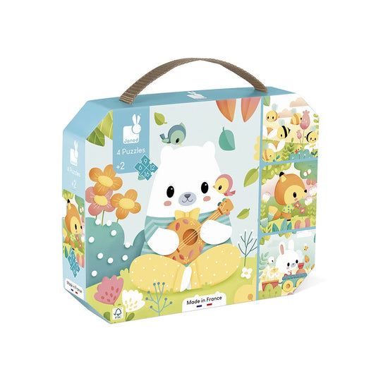 Pure Set of 4 Puzzles | Jigsaw Puzzle For Kids