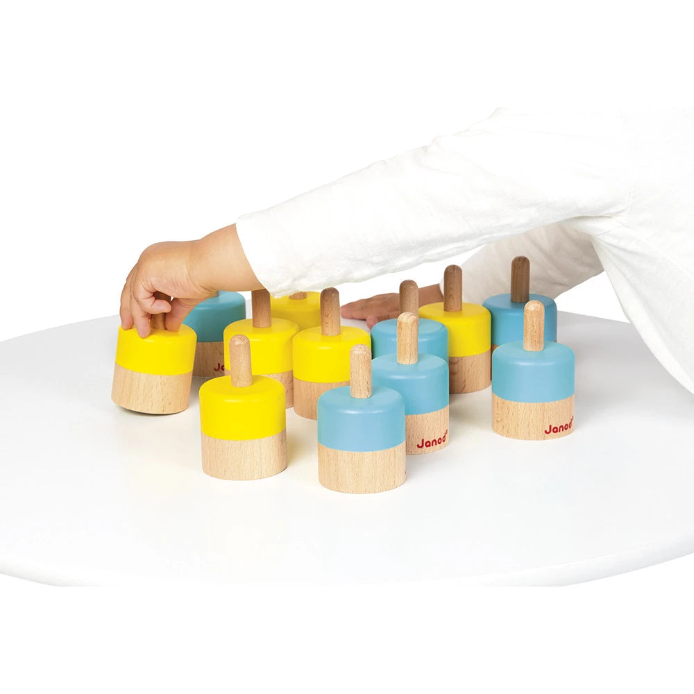 Sound Memory Game | Wooden Sound Blocks to Match in Pairs | Sensory Kids Activity Toy