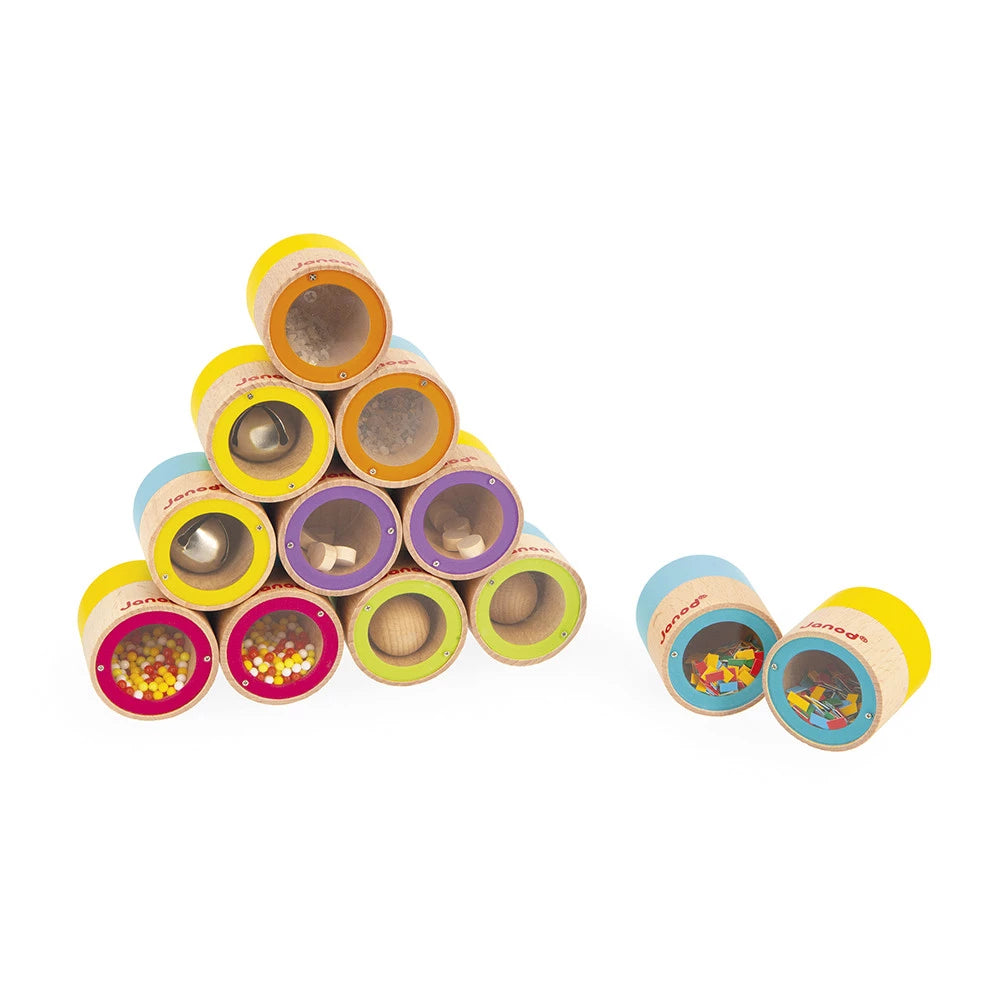 Sound Memory Game | Wooden Sound Blocks to Match in Pairs | Sensory Kids Activity Toy