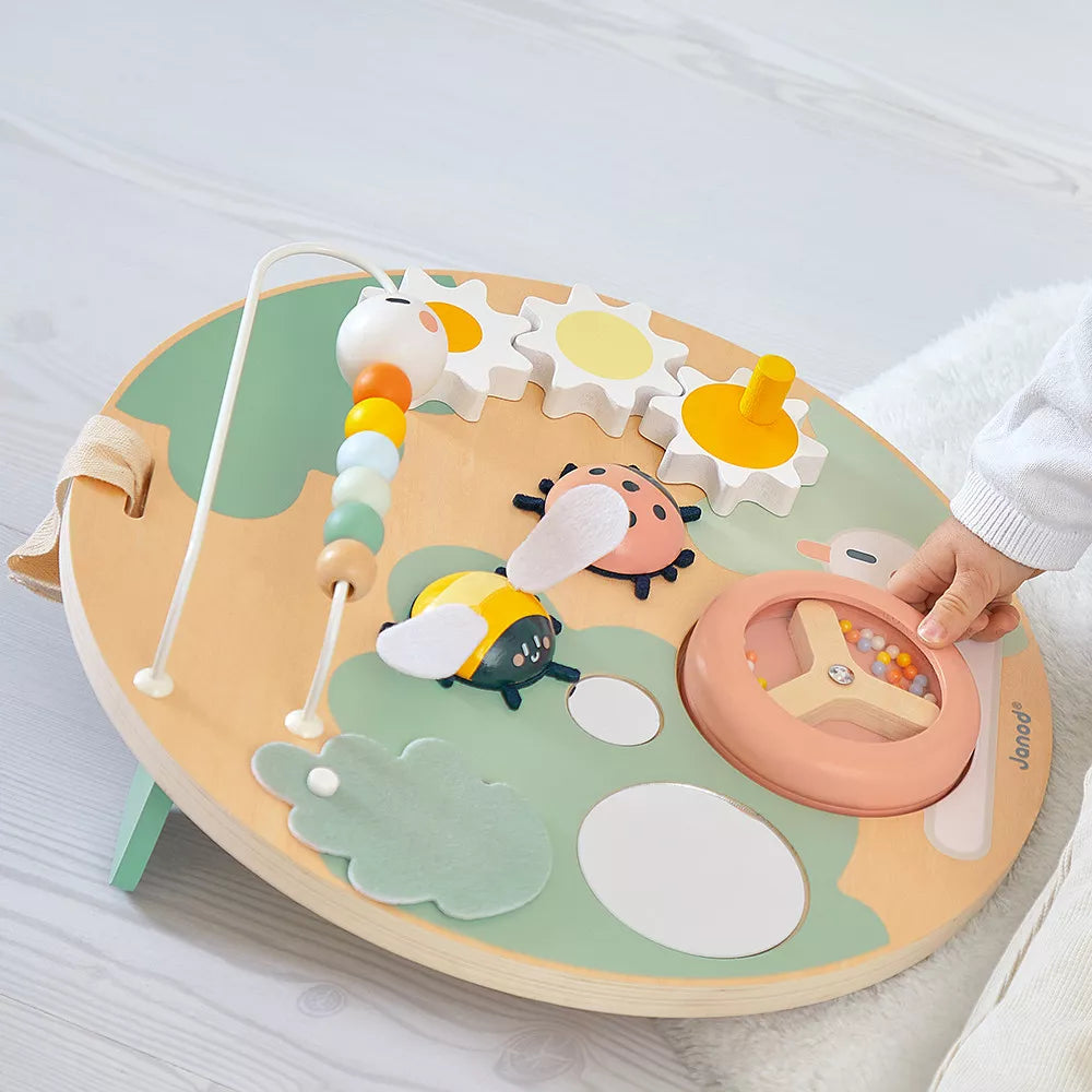 Sweet Cocoon Activity Board | Wooden Toddler Activity Toy