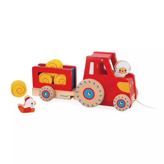 Pull Along Tractor | Imaginative Play Toys