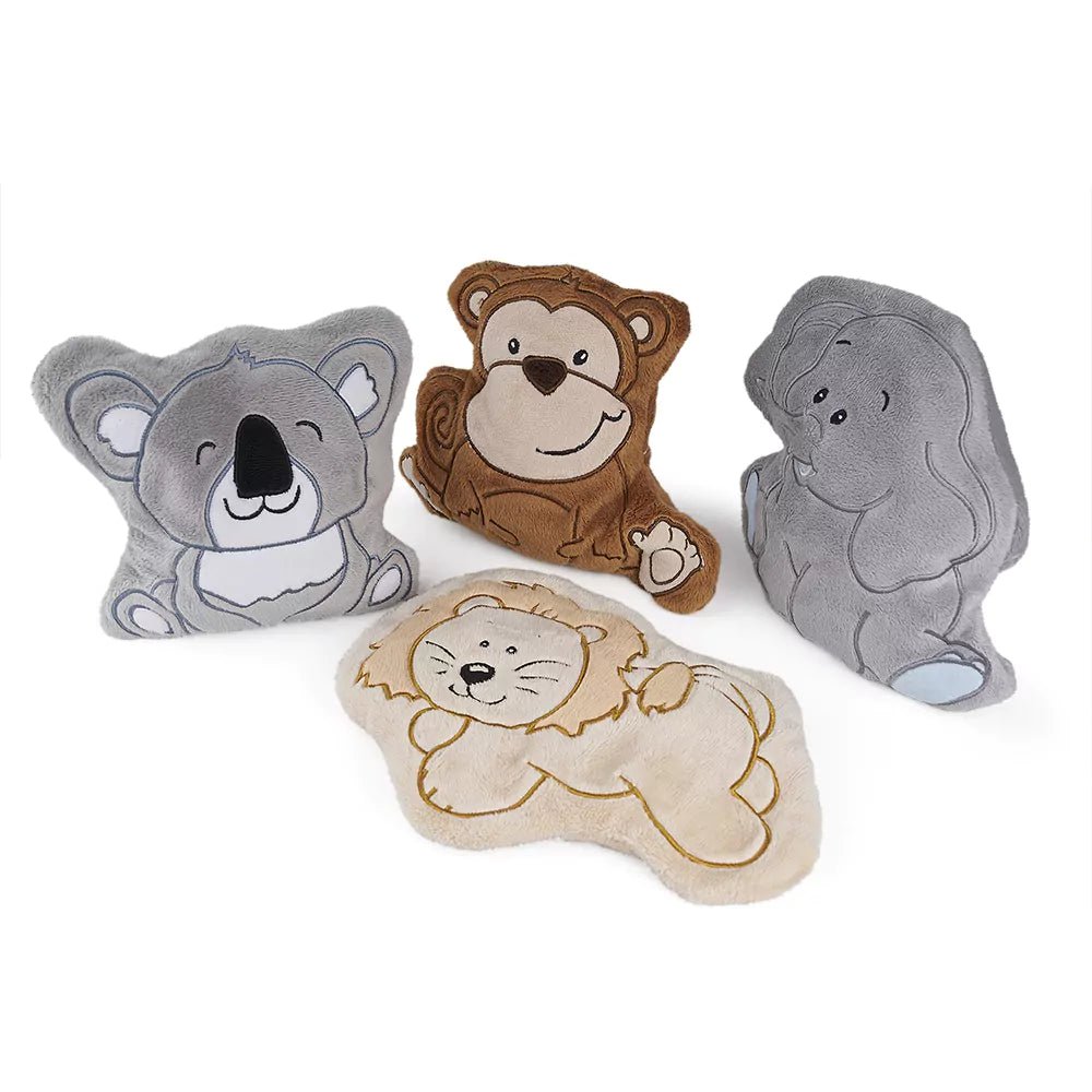 Lion | Natural Warming Pillow for Baby and Toddler | Grape Seed Filling | Made in Germany