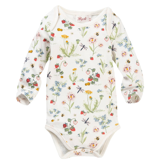 Orchard | Long Sleeve Baby Bodysuit | GOTS Organic Cotton