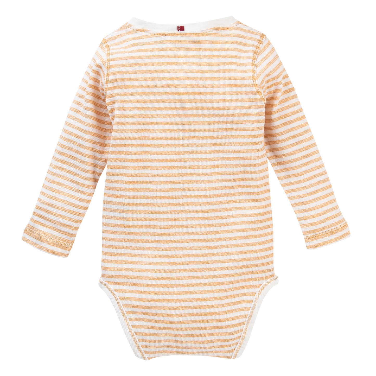 Amber Stripes | Long Sleeve Baby Bodysuit | GOTS Organic Cotton