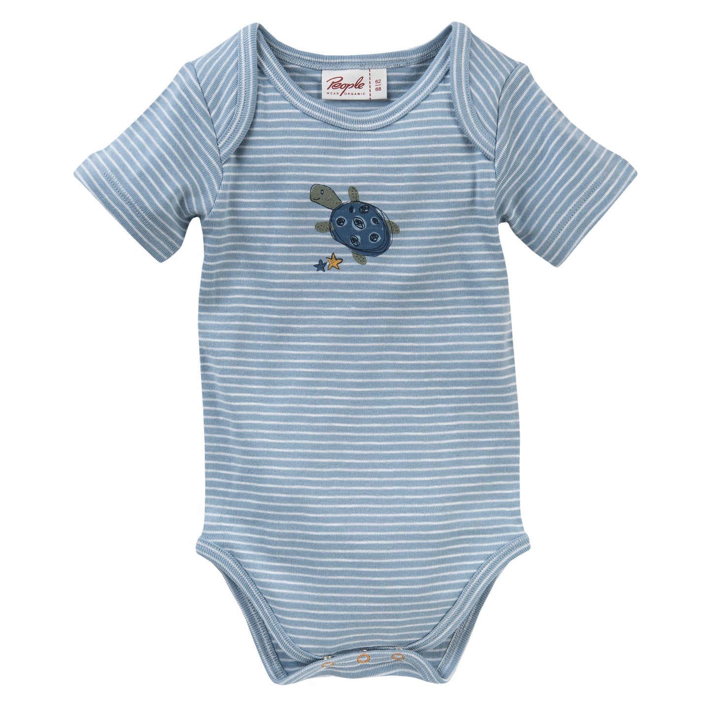 Turtle | Short Sleeve Baby Bodysuit | GOTS Organic Cotton