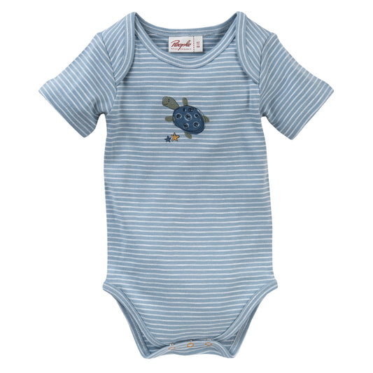 Turtle | Short Sleeve Baby Bodysuit | GOTS Organic Cotton