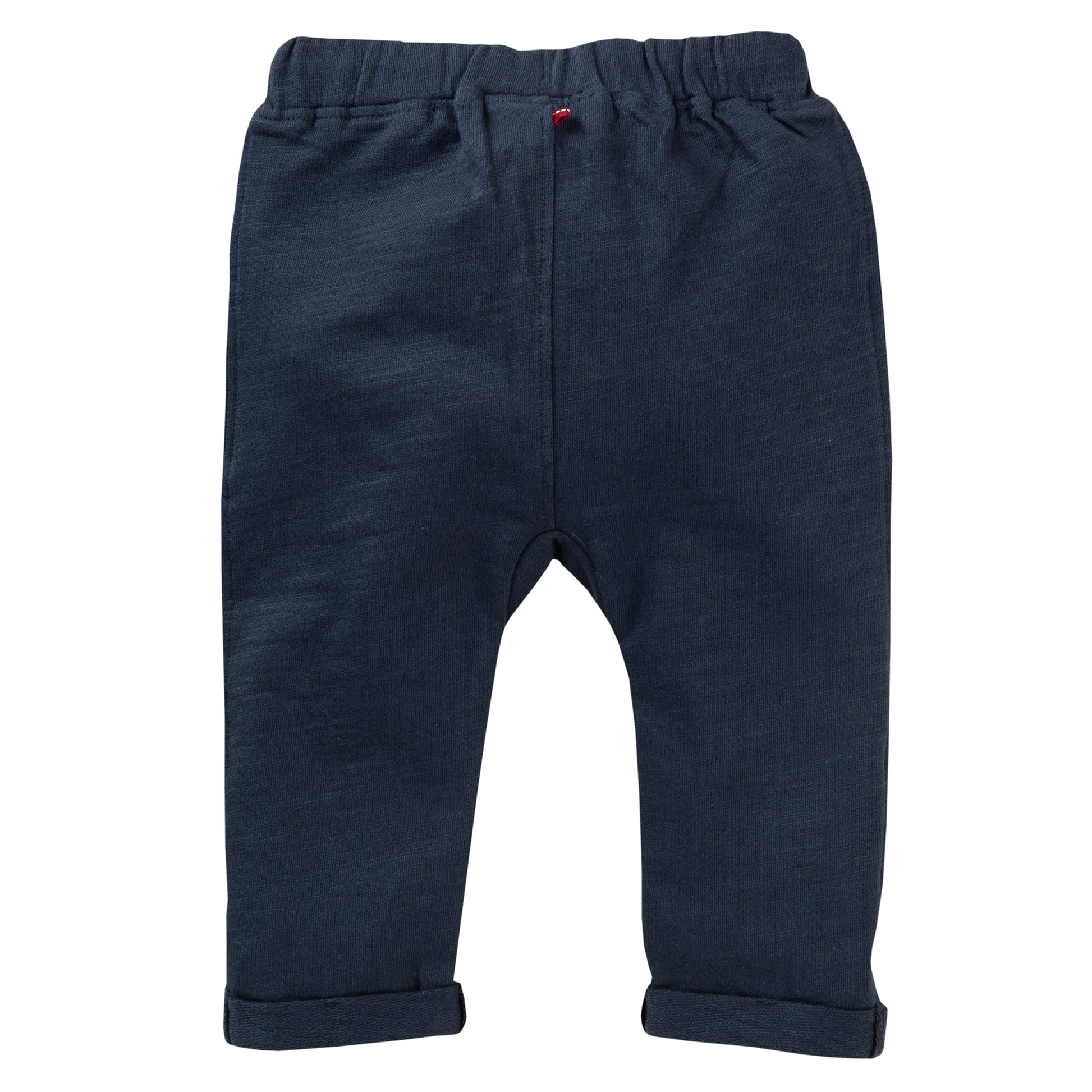 People WEAR ORGANIC Navy Easy Joggers | Baby Pants | GOTS Organic Cotton | Back | BeoVERDE Ireland