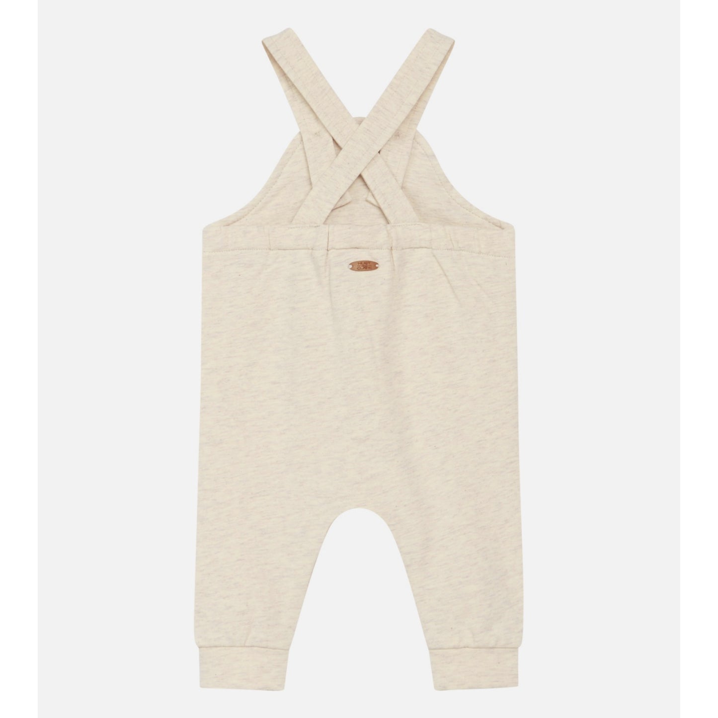 Hust & Claire Duckling Dungarees | Wheat Yellow | Baby & Toddler Pants | GOTS Organic Cotton | Back | BeoVERDE Ireland
