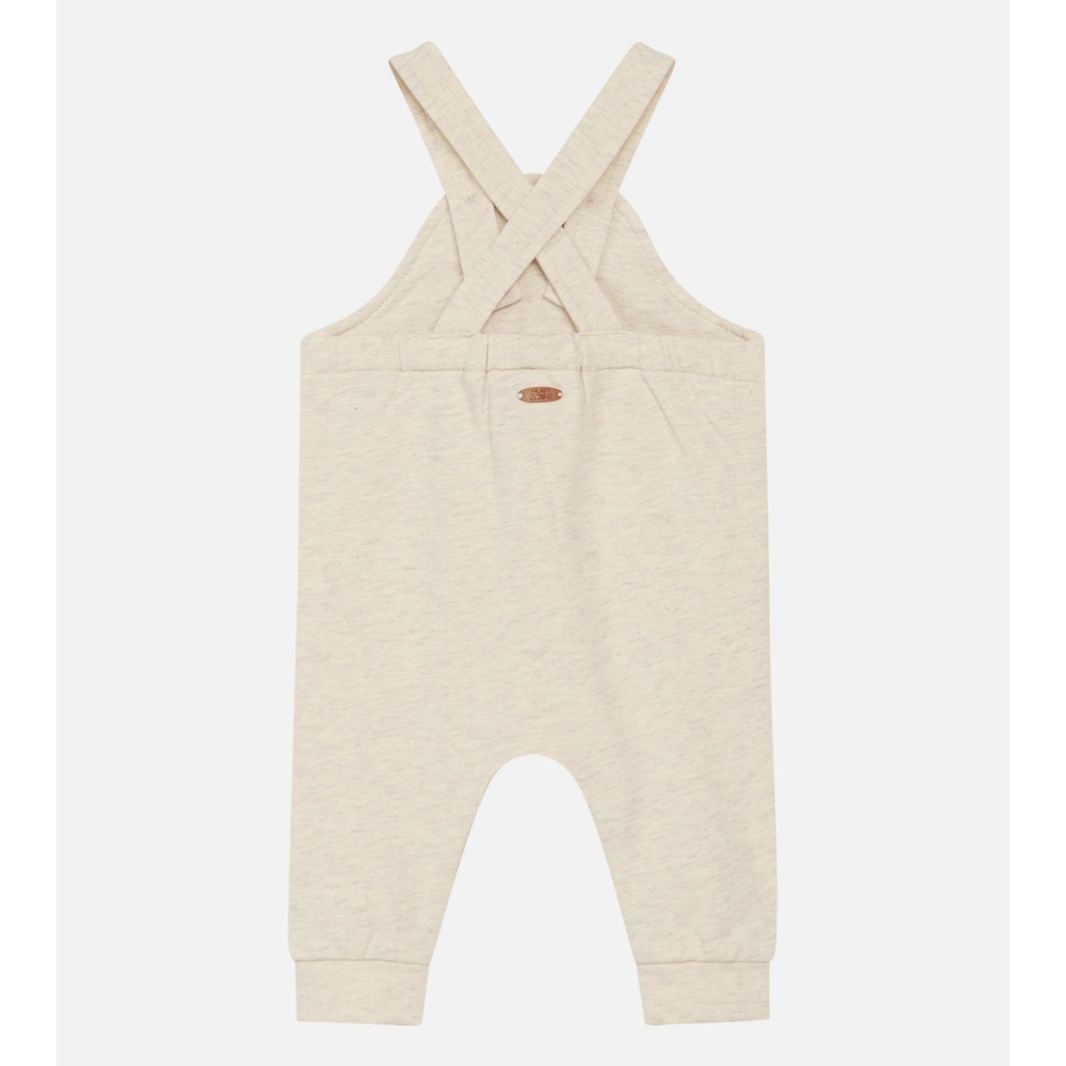 Hust & Claire Duckling Dungarees | Wheat Yellow | Baby & Toddler Pants | GOTS Organic Cotton | Back | BeoVERDE Ireland