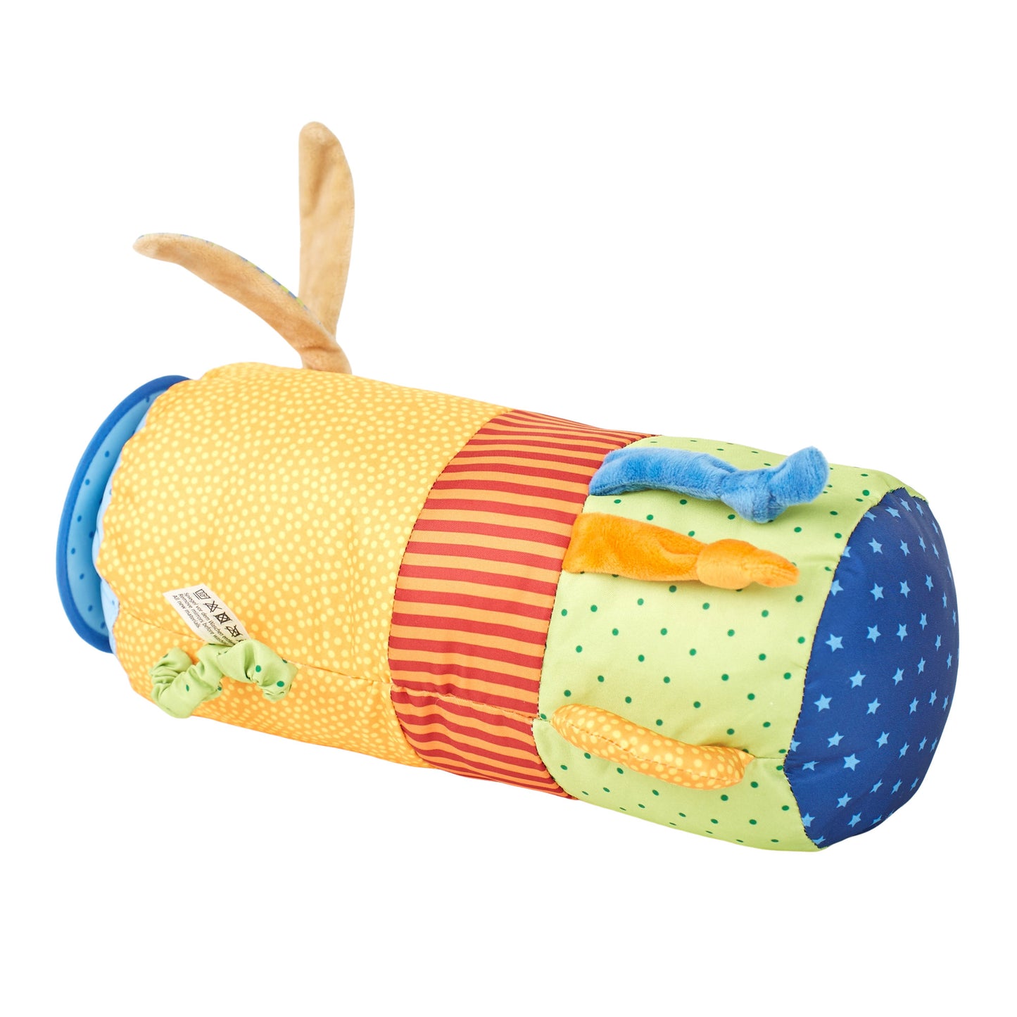 Rabbit Tummy Time Roller | Baby Activity Toy | Baby’s First Soft Toy