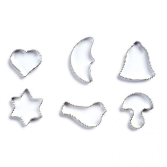 Gluckskafer Classic Cookie Cutter Set | Play Food & Kitchen Toy | BeoVERDE.ie