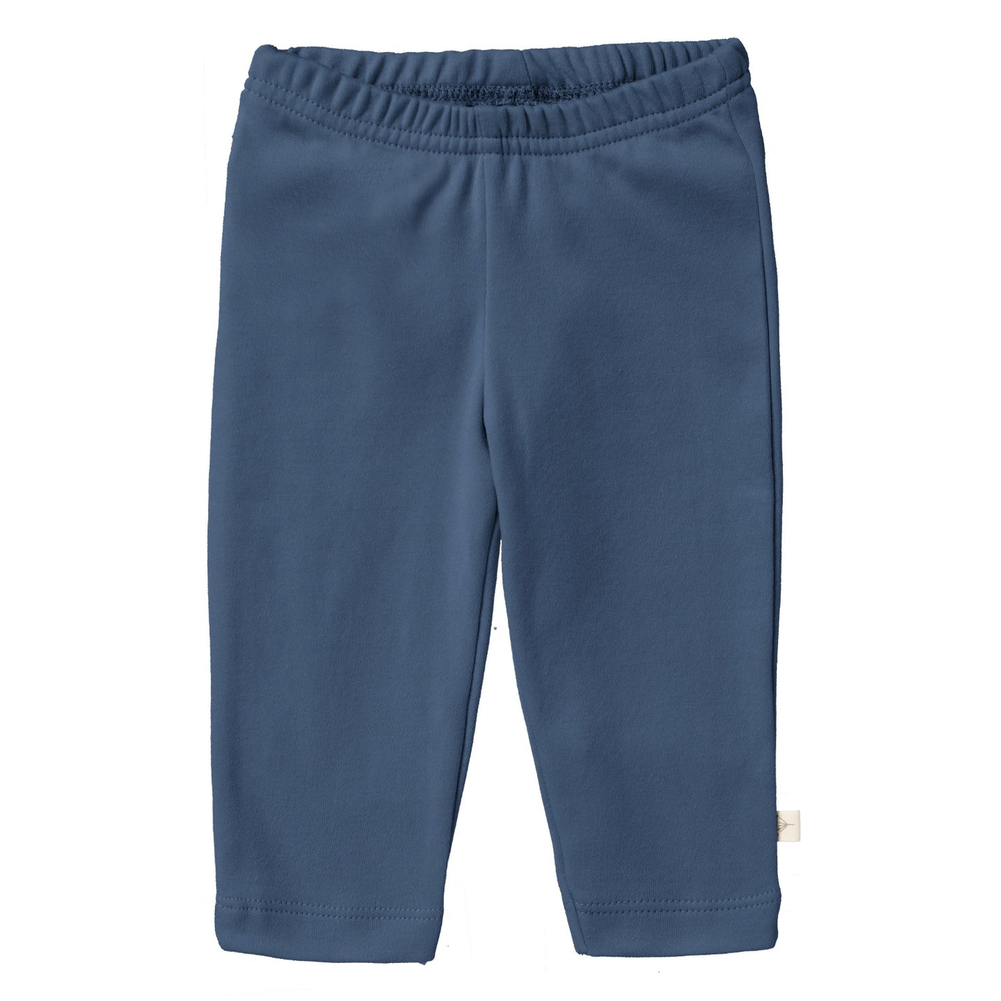 Fresk Indigo Blue Baby Jogger Pants | GOTS Organic Cotton | Front | BeoVERDE Ireland
