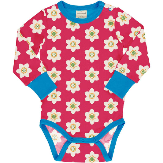 Anemone | Long Sleeve Baby Bodysuit | GOTS Organic Cotton