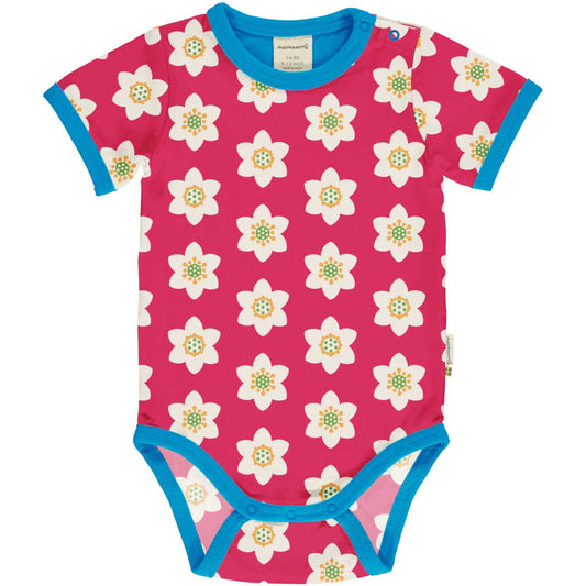 Anemone | Short Sleeve Baby Bodysuit | GOTS Organic Cotton