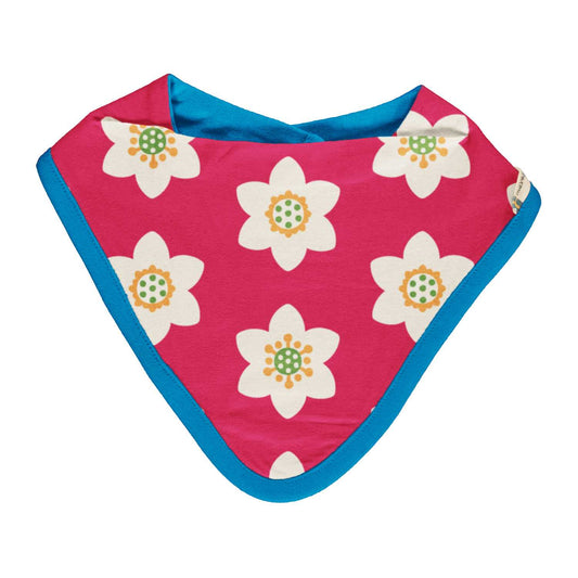 Maxomorra Anemone Dribble Bib | GOTS Organic Cotton | Front | BeoVERDE Ireland