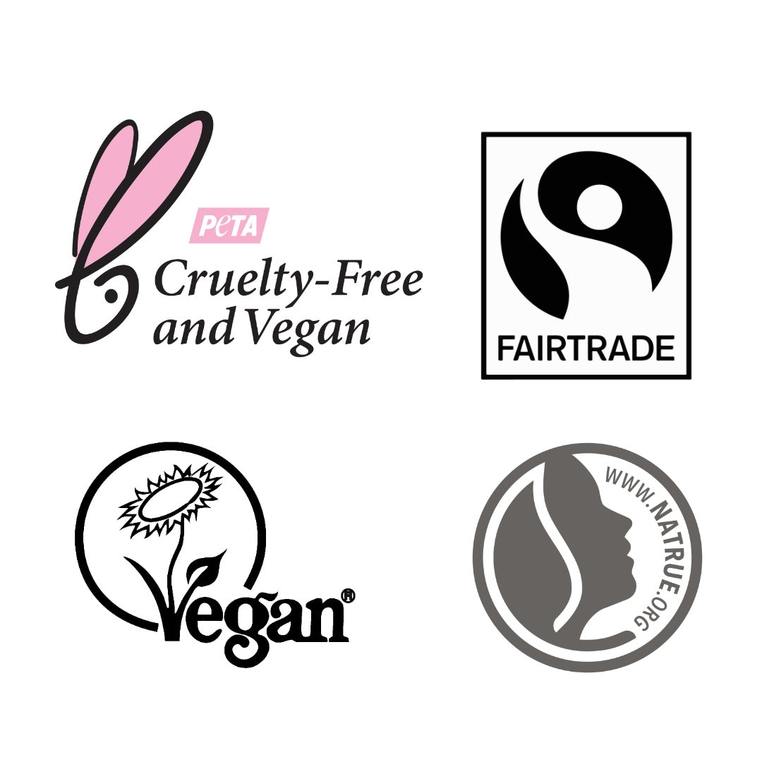 FAIR SQUARED Certifications | Cruelty-Free Fairtrade Vegan Natural Halal | BeoVERDE.ie