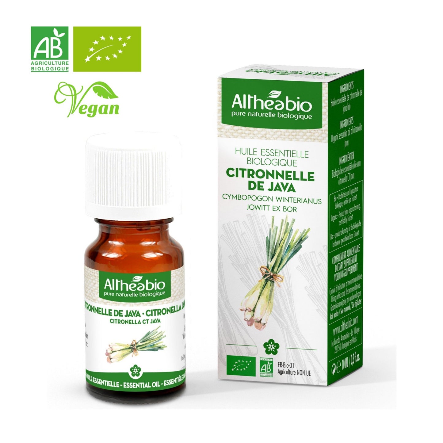 Organic Citronella Java Essential Oil Aromatherapy | BeoVERDE.ie