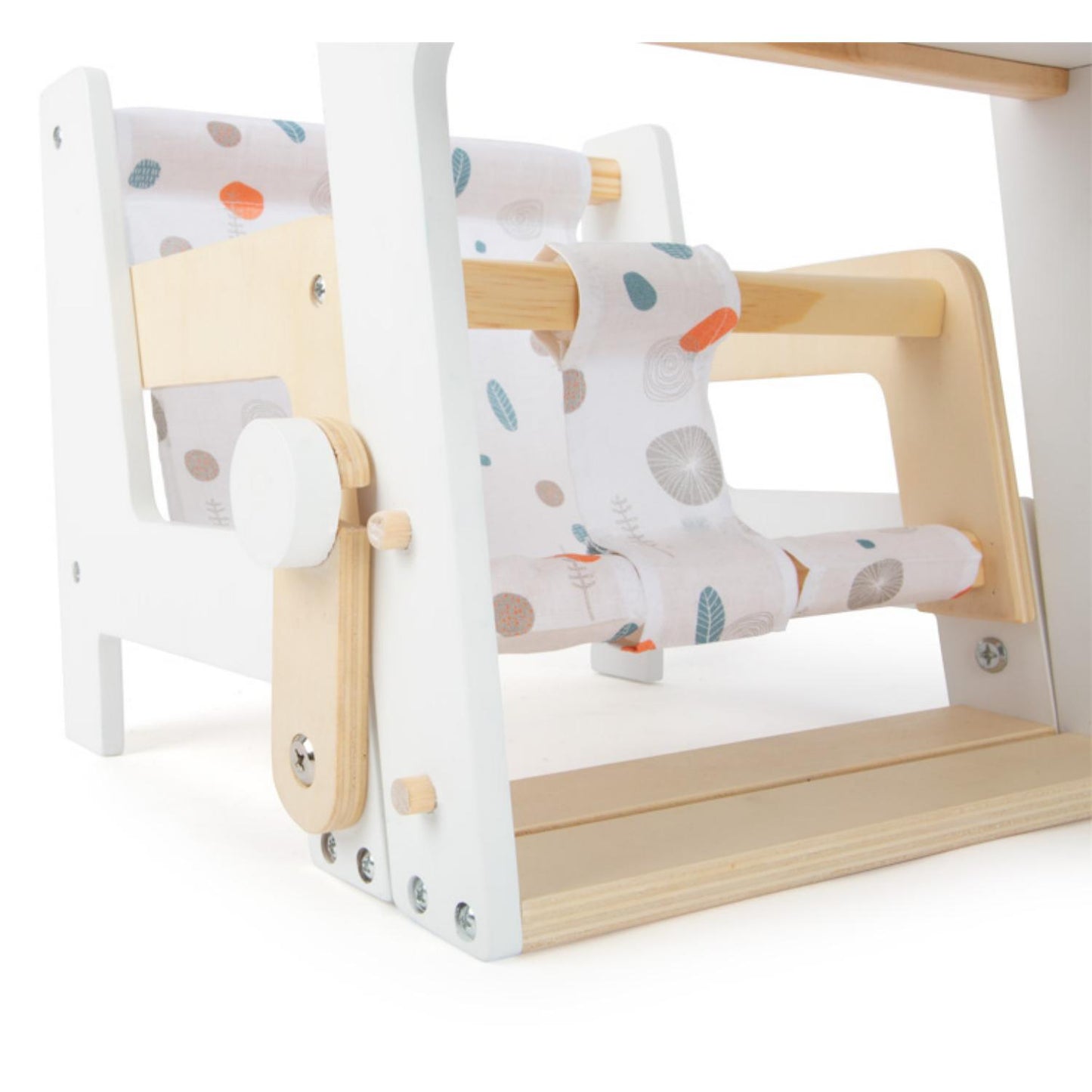 Doll 2-in-1 High Chair | Wooden Pretend Play Toy for Kids