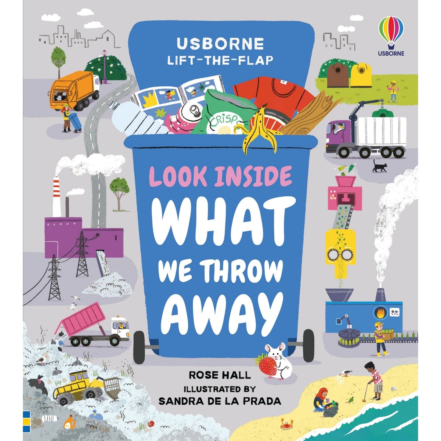 Look Inside What We Throw Away | Lift-the-Flap Board Book